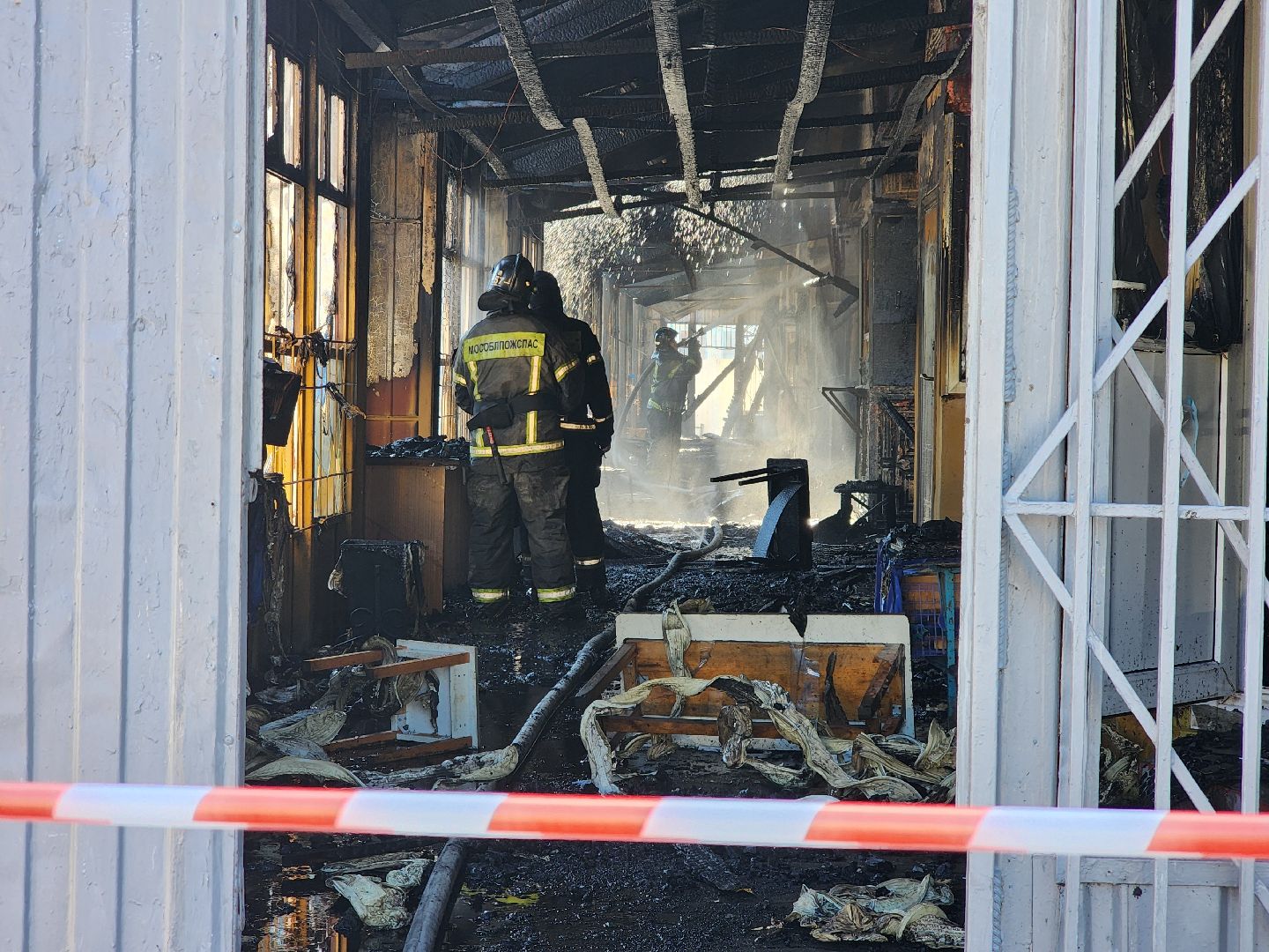 Подольск, Пожар, Львовка, Торговые ряды,