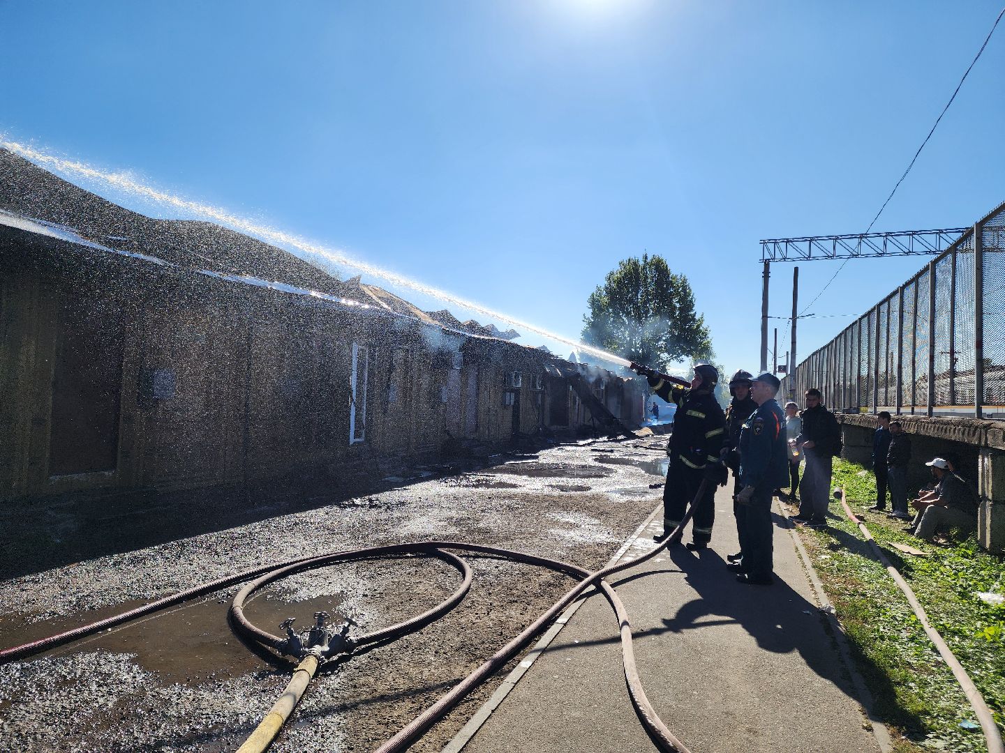 Подольск, Пожар, Львовка, Торговые ряды,