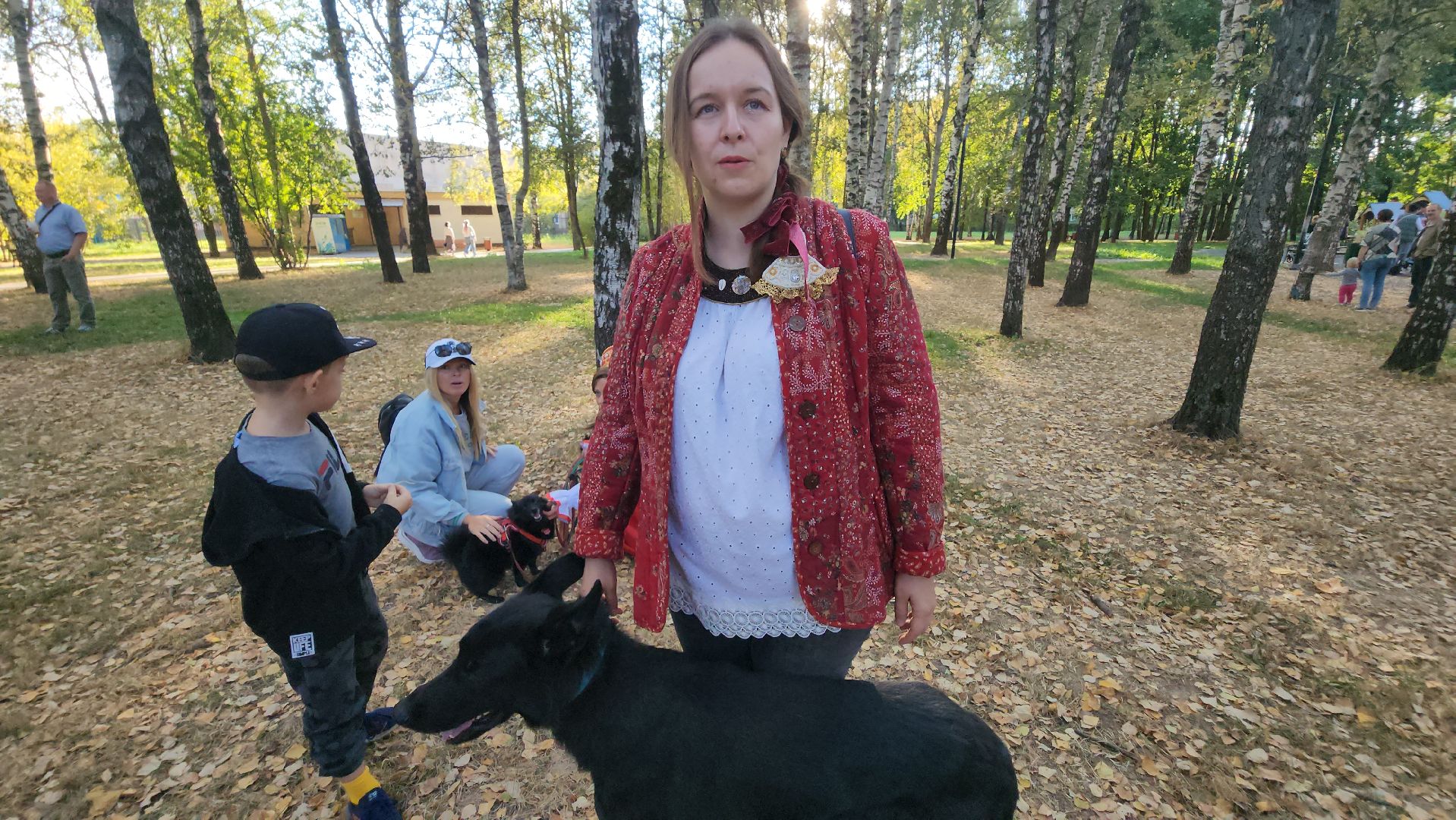 долгопрудный, кинологи, танец с бубном,