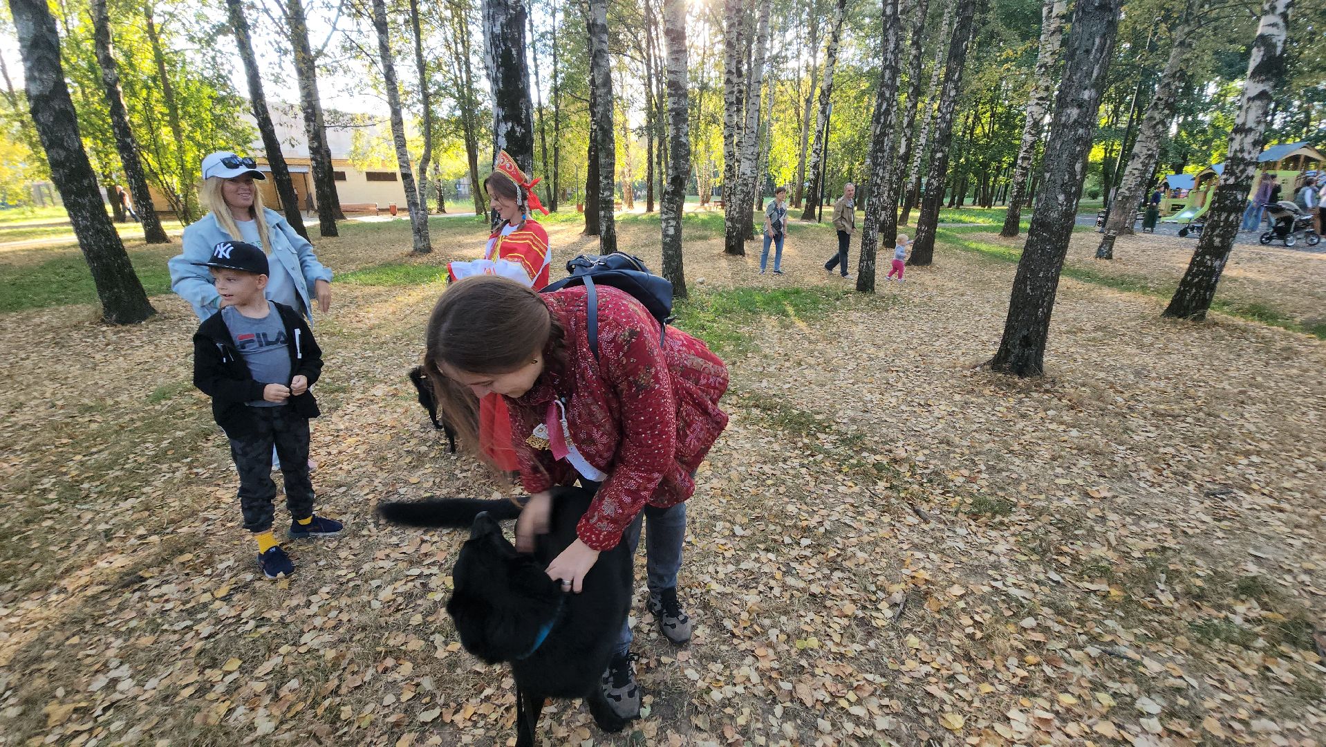 долгопрудный, кинологи, танец с бубном,