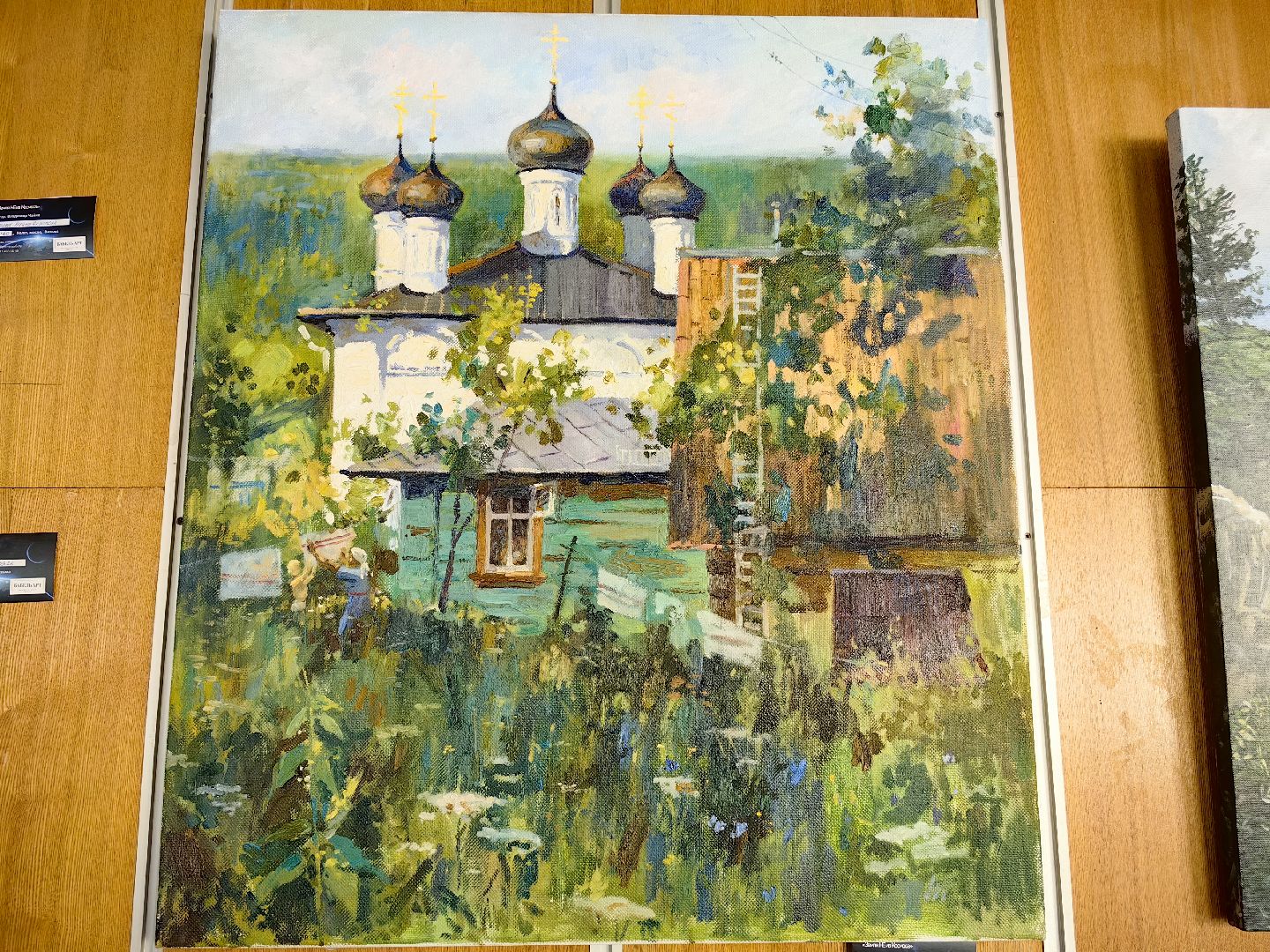 выставка, картины, академии рисования Арона Аноре, техника ошибана, космос,