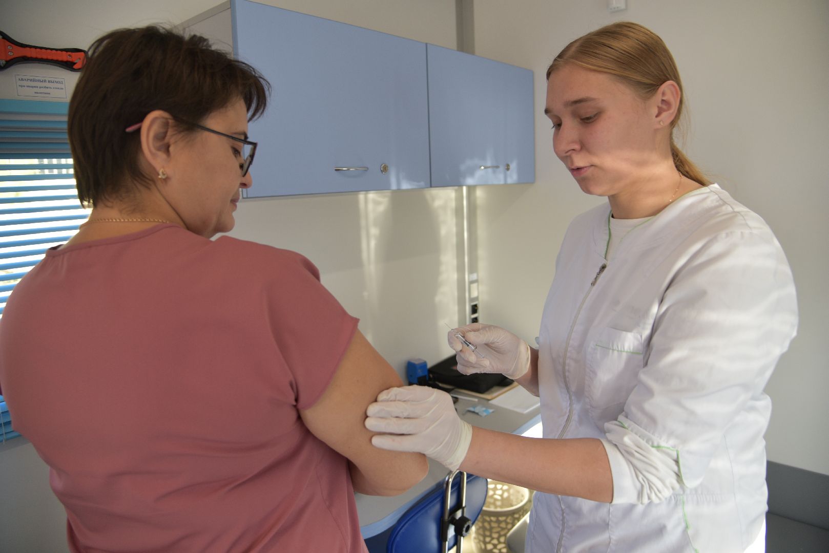 лотошино, прививка от гриипа, здравоохранение, медицина, вакцина от гриппа, вакцинация,