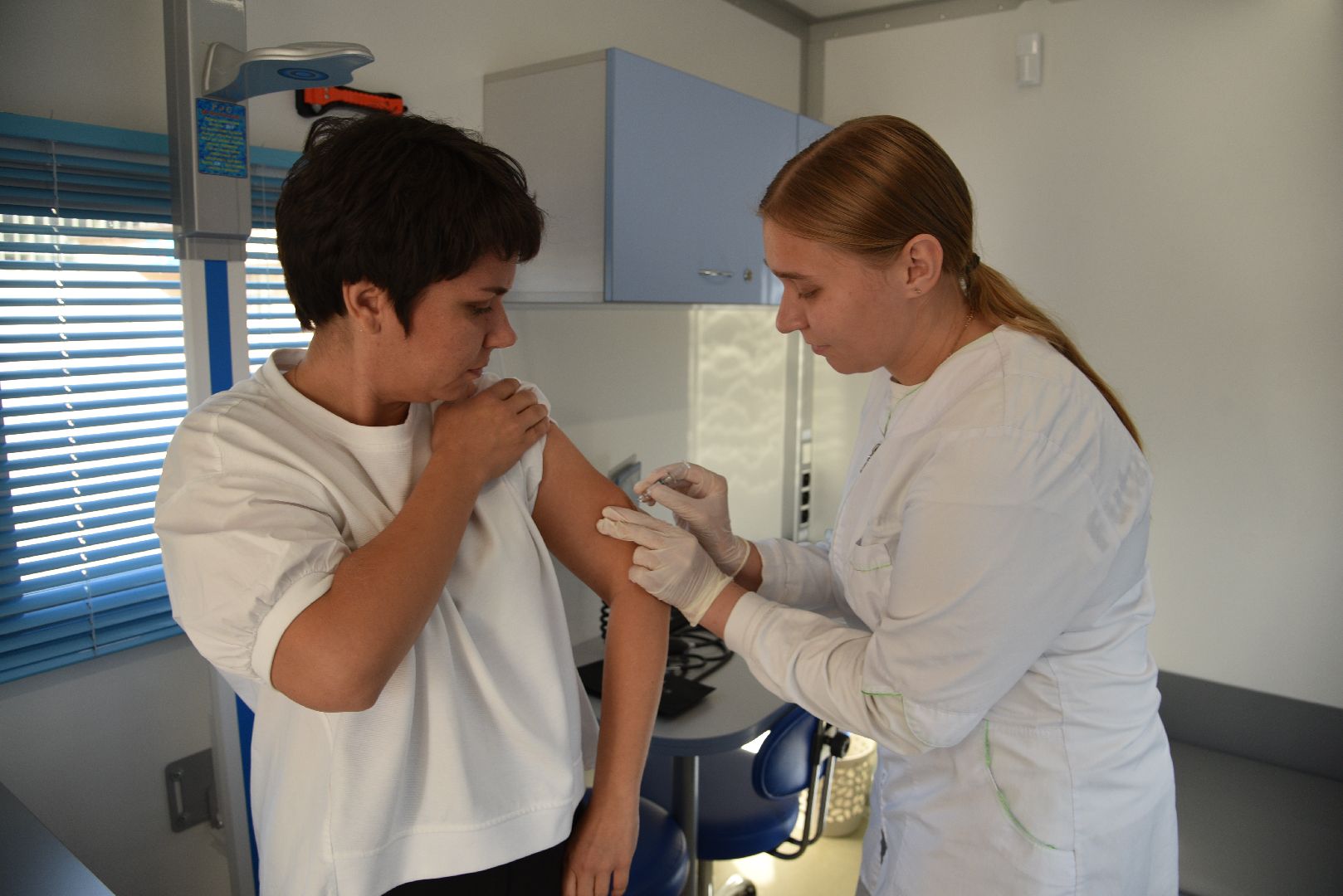 лотошино, прививка от гриипа, здравоохранение, медицина, вакцина от гриппа, вакцинация,