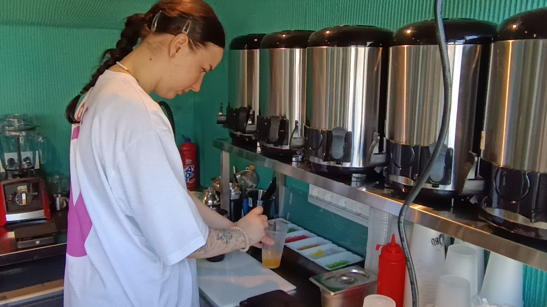 кафе, лобня, парк,