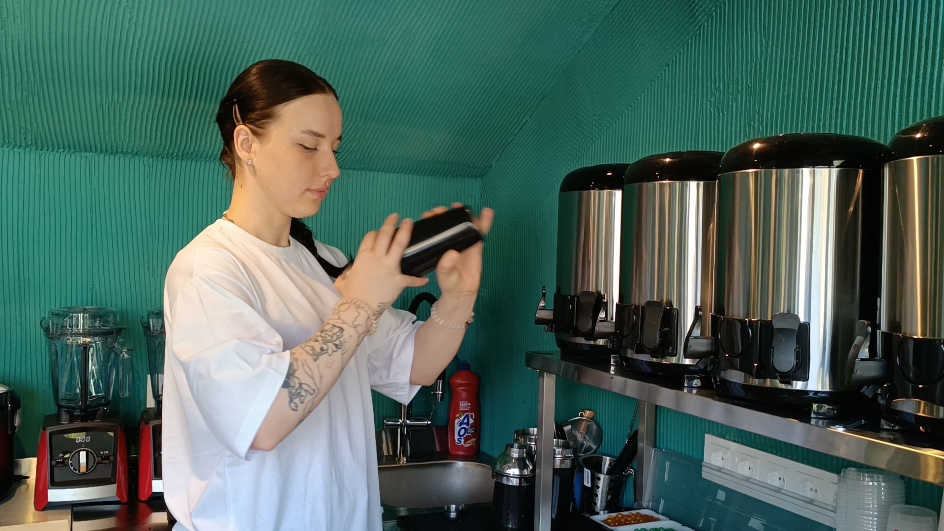 кафе, лобня, парк,