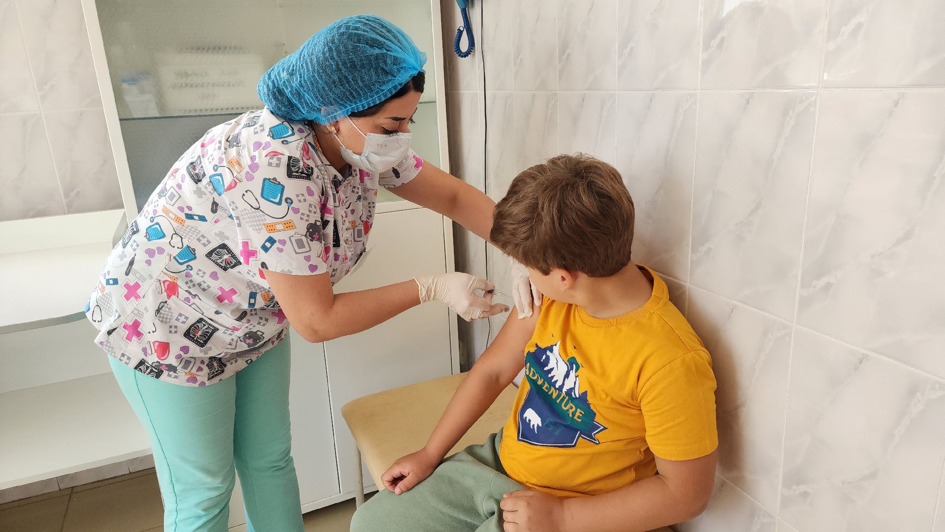 Солнечногорск, медицина, вакцинация от гриппа, детская поликлиника,