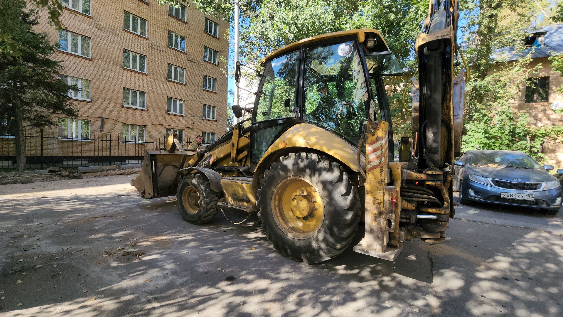 Теплосеть, Лобня, Прокладка труб,