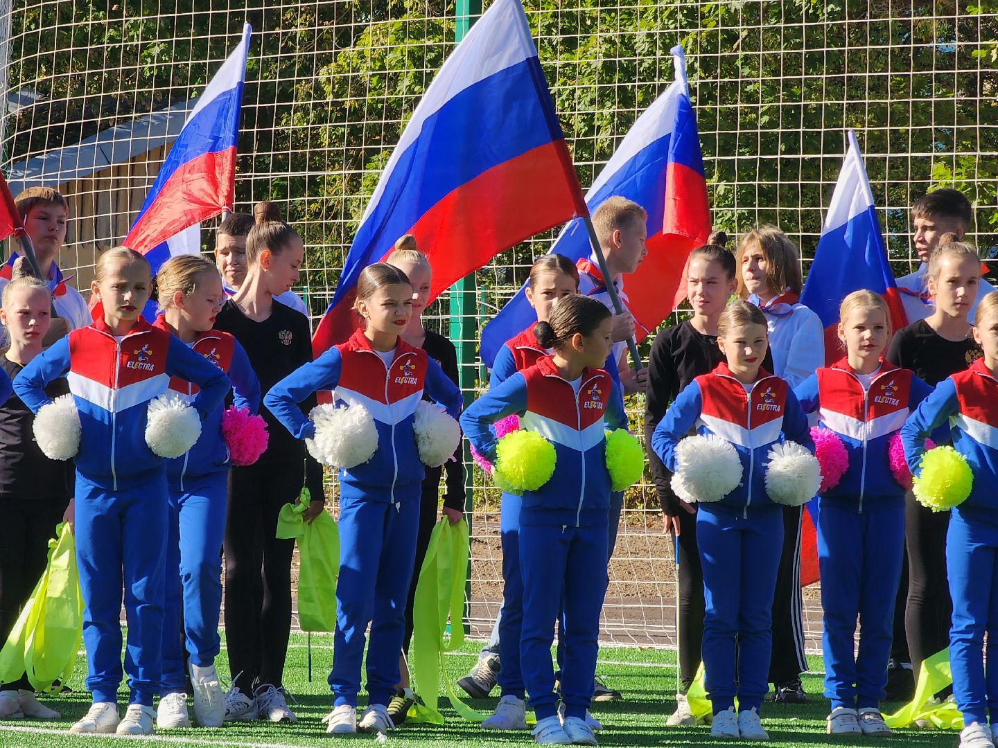 Дубна, Открытый стадион, Школа 1, Спорт, Спортсмены, Школьники,