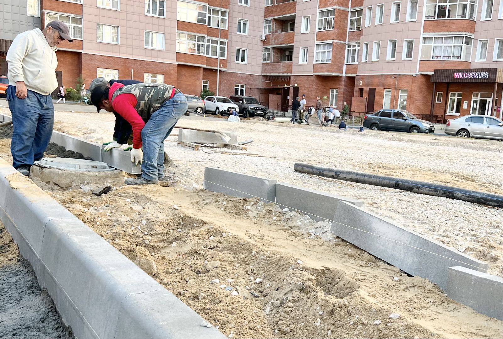 Балашиха, Подмосковье, благоустройство дворов в подмосковье, благоустройство дворовых территорий в балашихе,ЖК Леоновский парк,