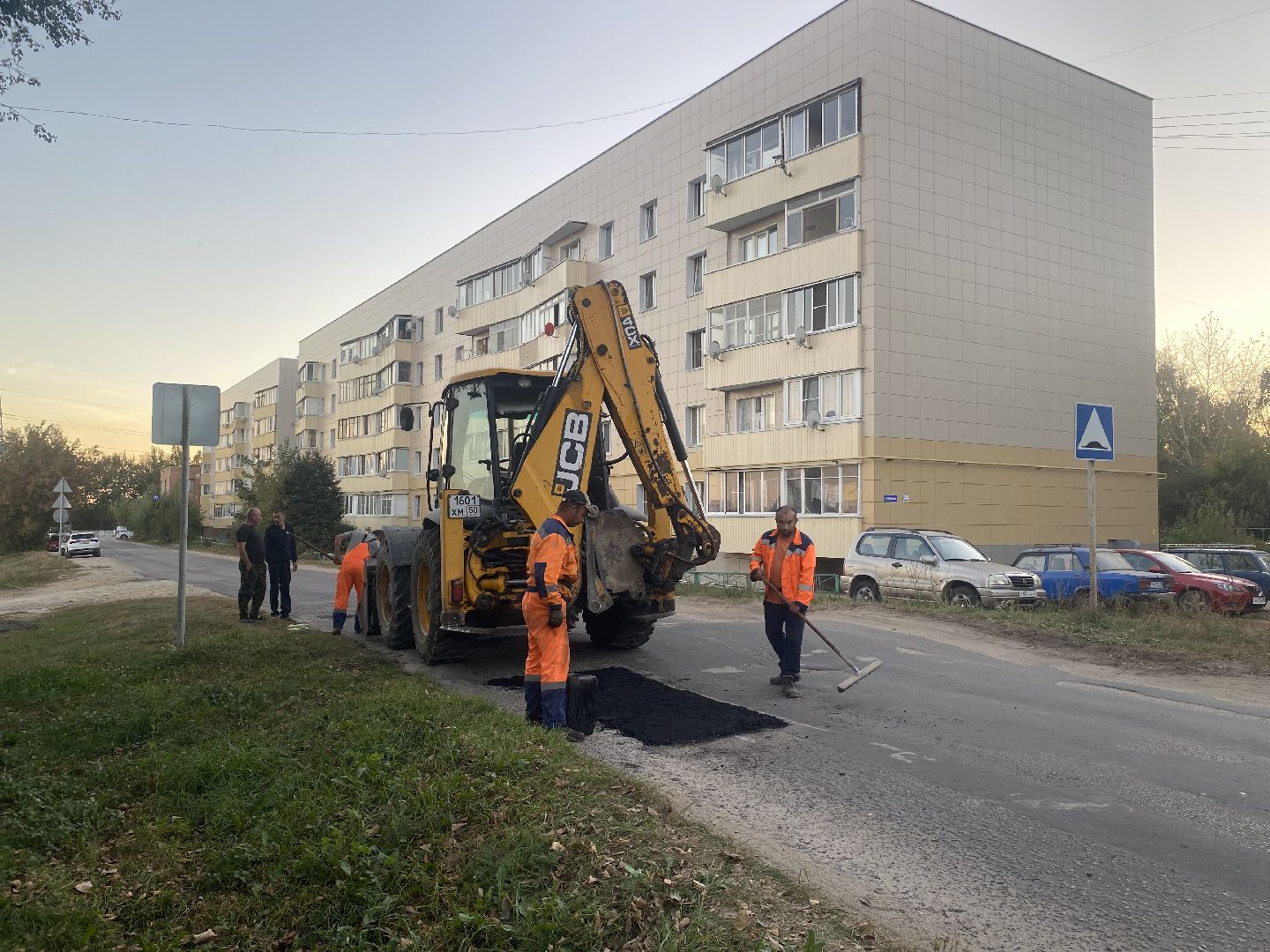 Коломна, Дороги, ямочный ремонт дорог,