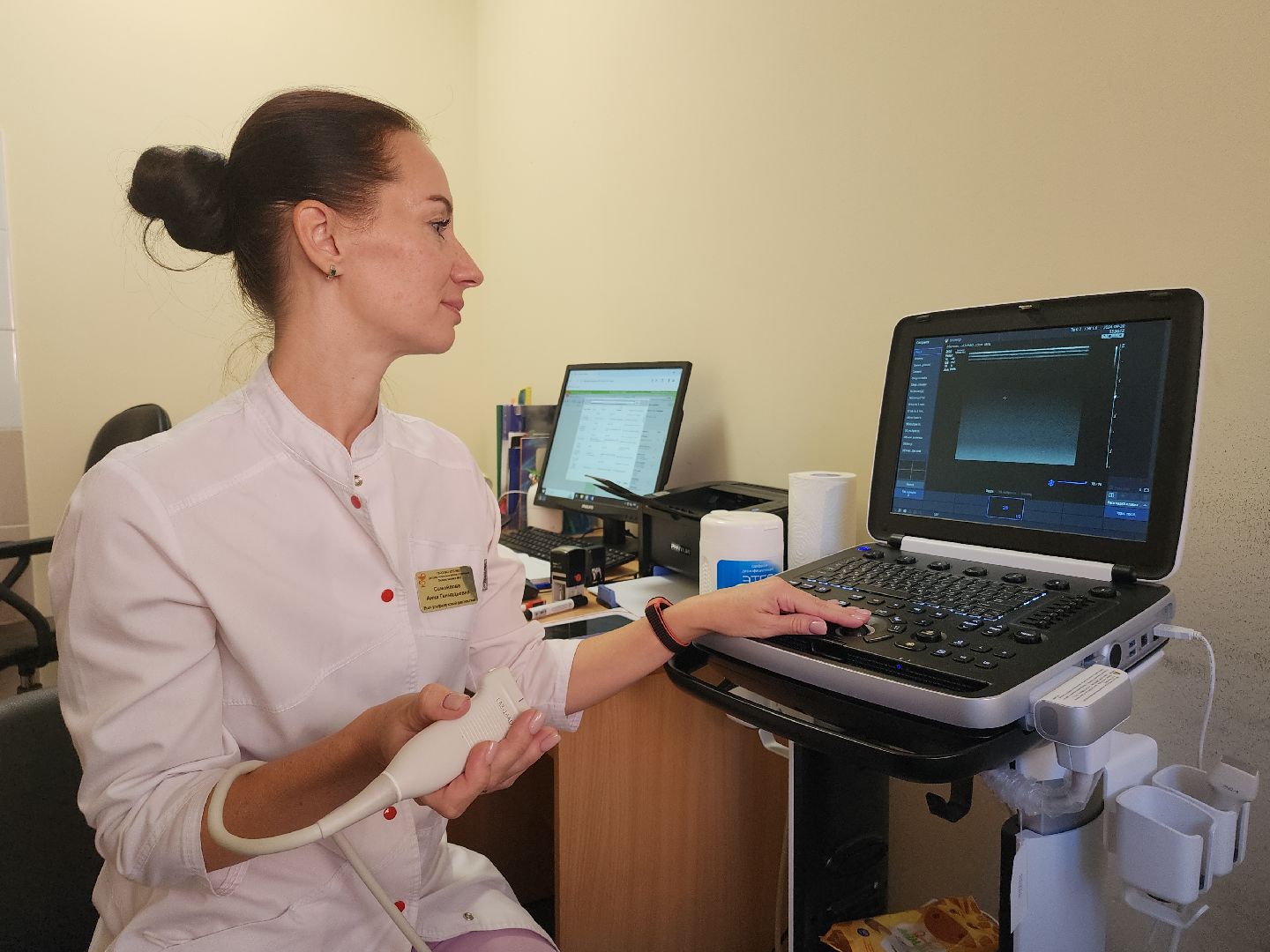 новый врач, узи, детская поликлиника,