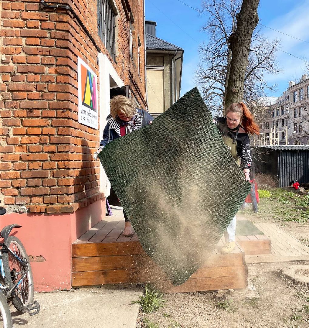 Сергиево-Посадский городской округ, Сергиев Посад, Субботник, Уборка, Художники, Благоустройство
