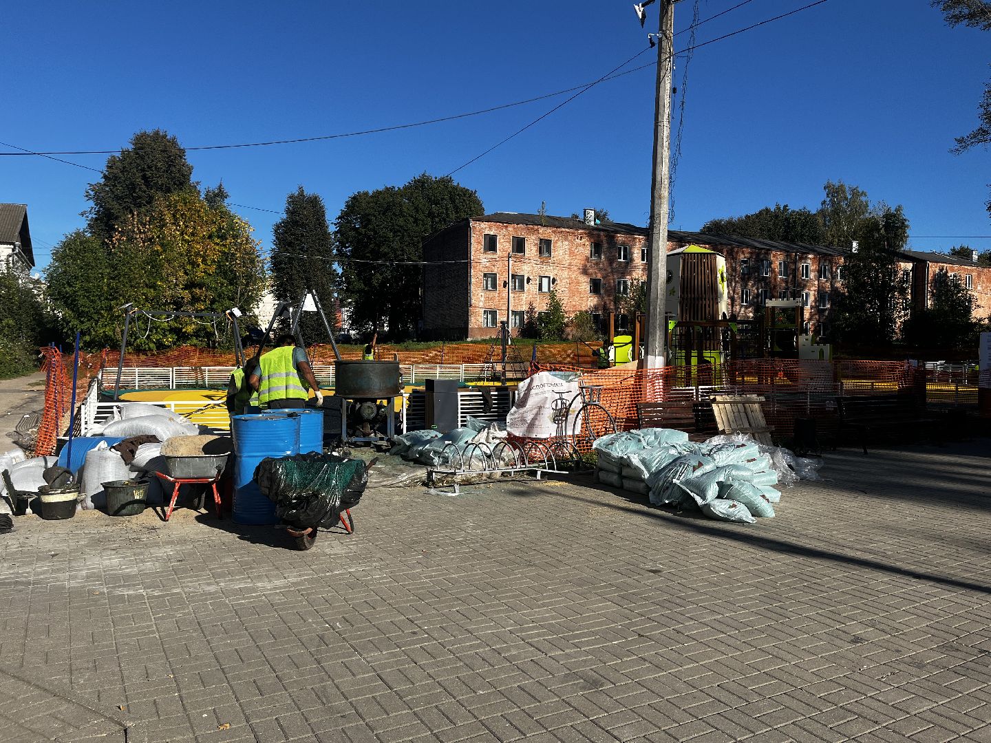 Волоколамск, детская игровая площадка, детская площадка,