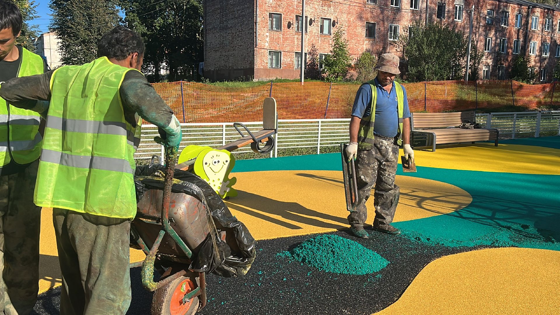 Волоколамск, детская игровая площадка, детская площадка,