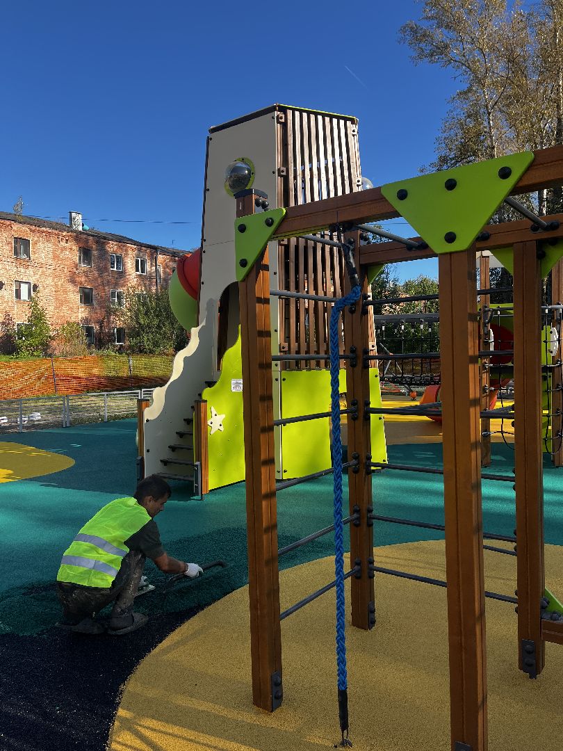 Волоколамск, детская игровая площадка, детская площадка,