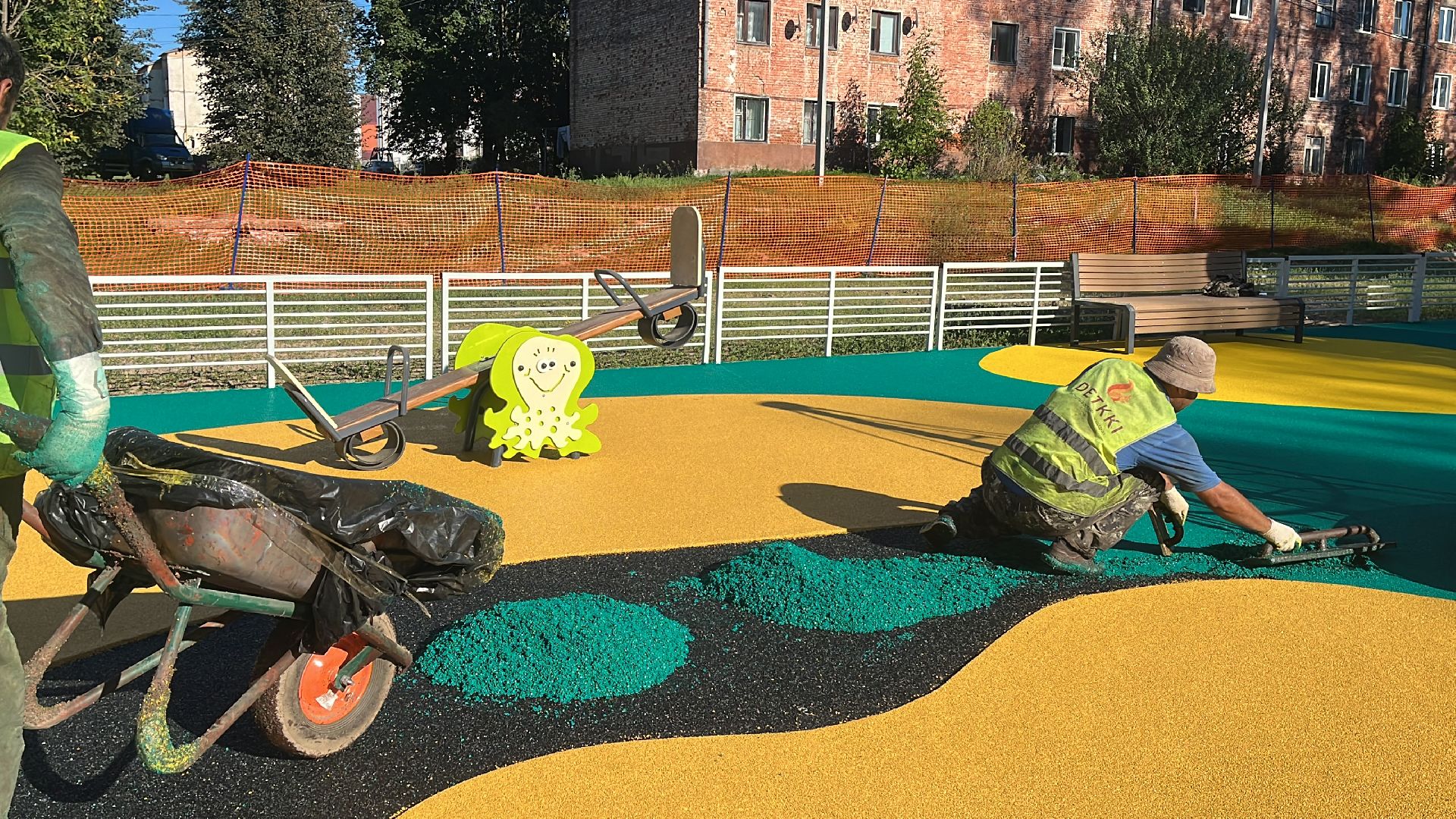 Волоколамск, детская игровая площадка, детская площадка,