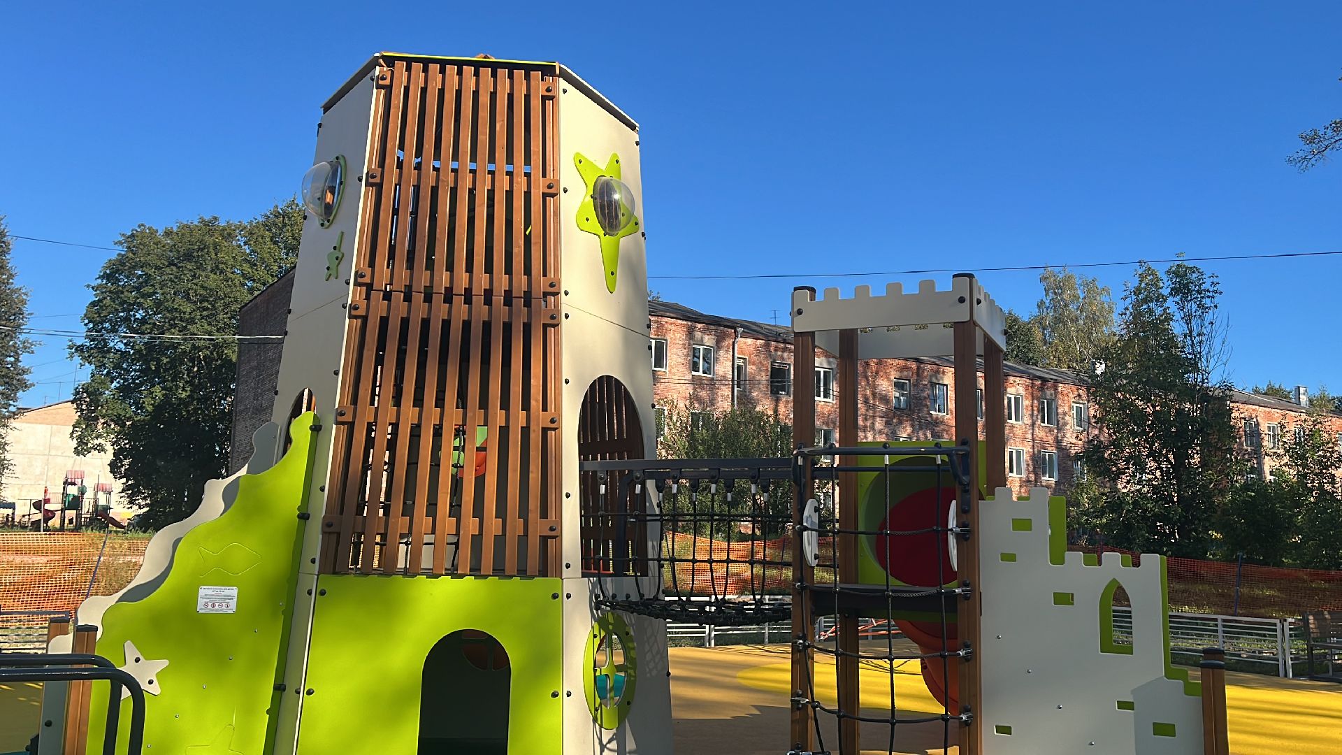 Волоколамск, детская игровая площадка, детская площадка,