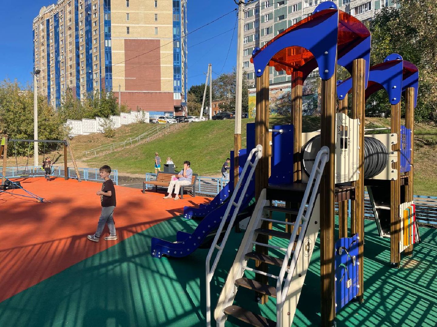 Дмитров, Губернаторская детплощадка, Минблаго,