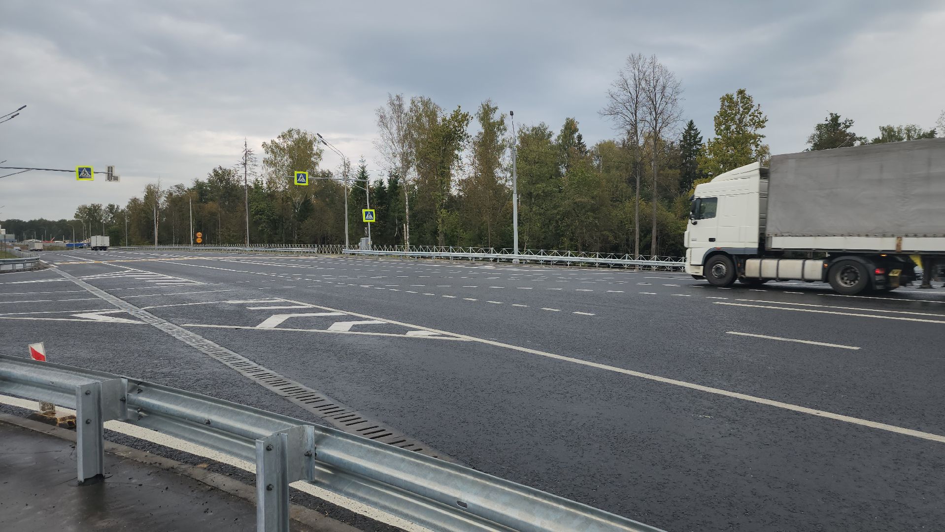 серпухов, А108, ремонт дороги, ООО СП АВТОБАН», безопасность движения,