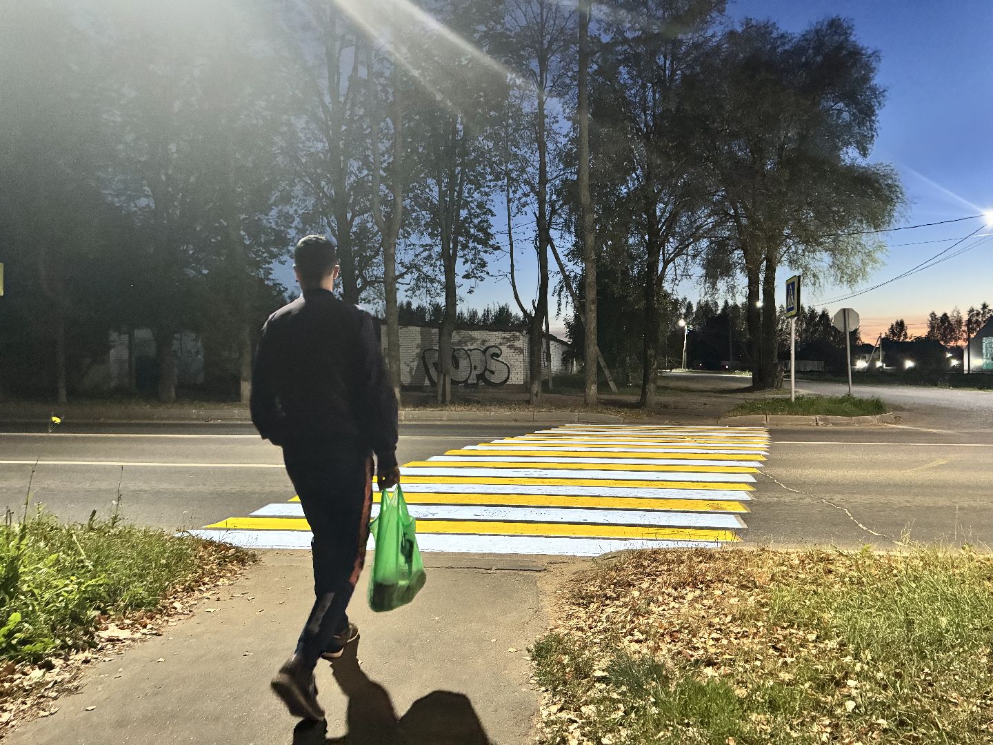 шаховская, проекционный пешеходный переход, дороги,