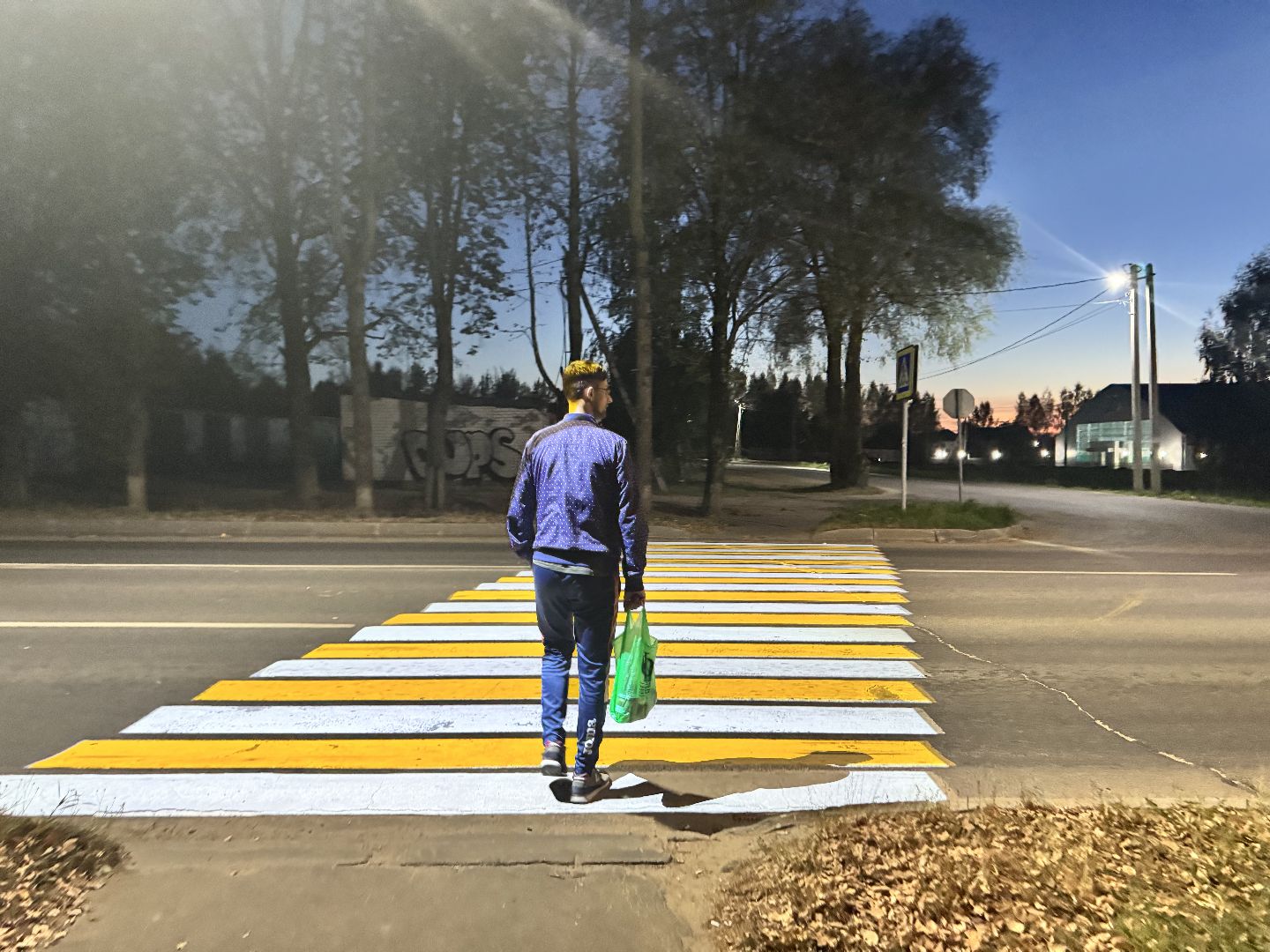 шаховская, проекционный пешеходный переход, дороги,