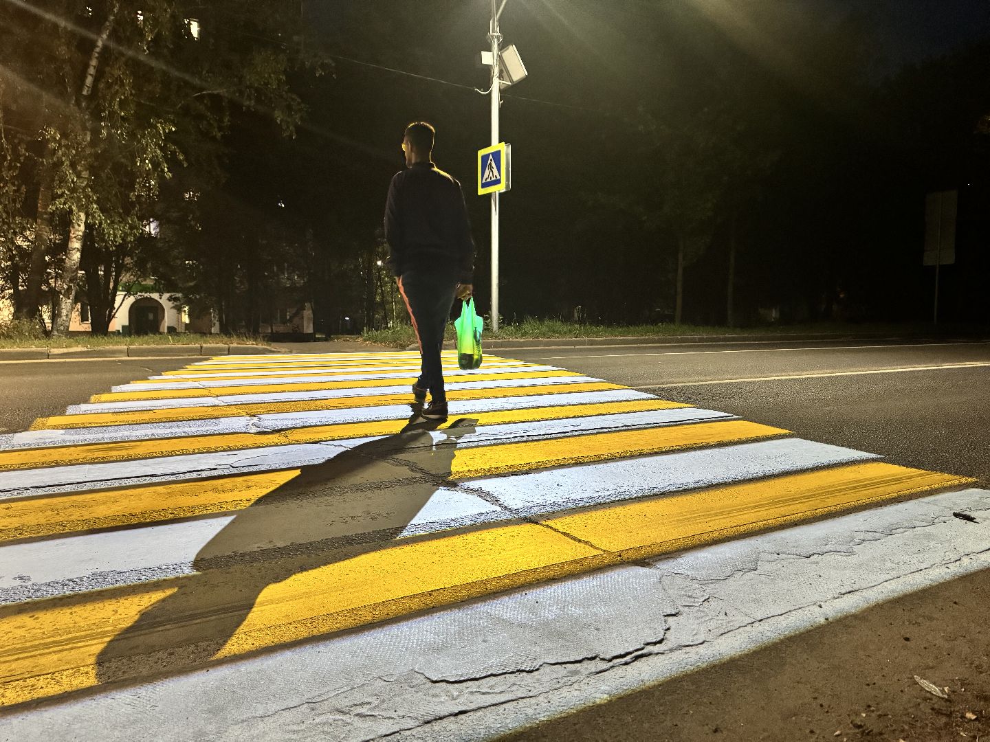 шаховская, проекционный пешеходный переход, дороги,