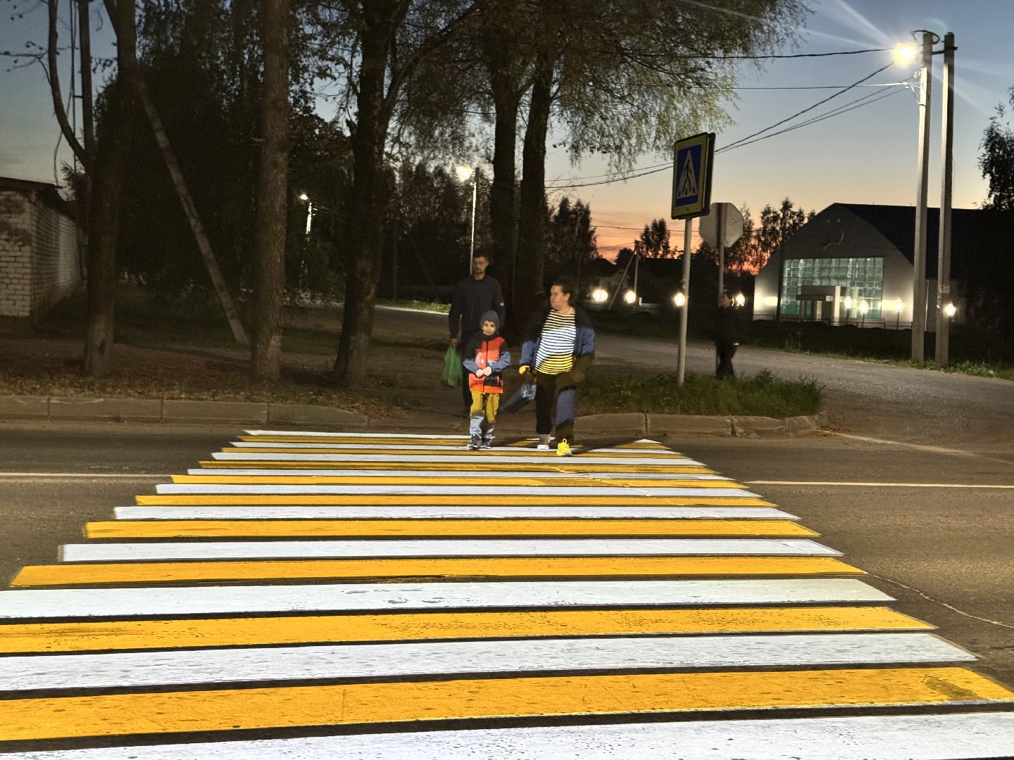 шаховская, проекционный пешеходный переход, дороги,