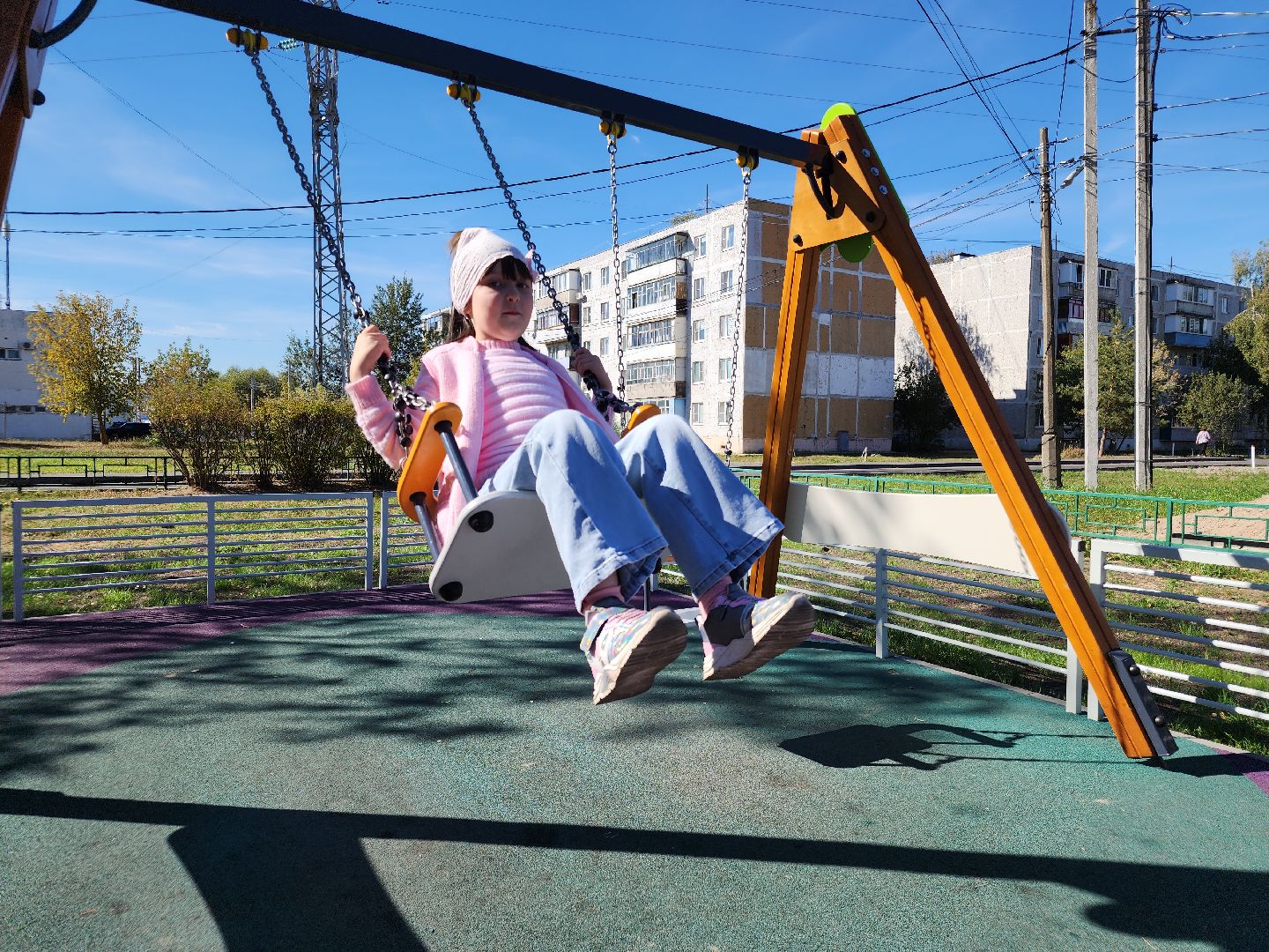 новая детская площадка, давыдово, орехово-зуевский округ, благоустройство 2024,