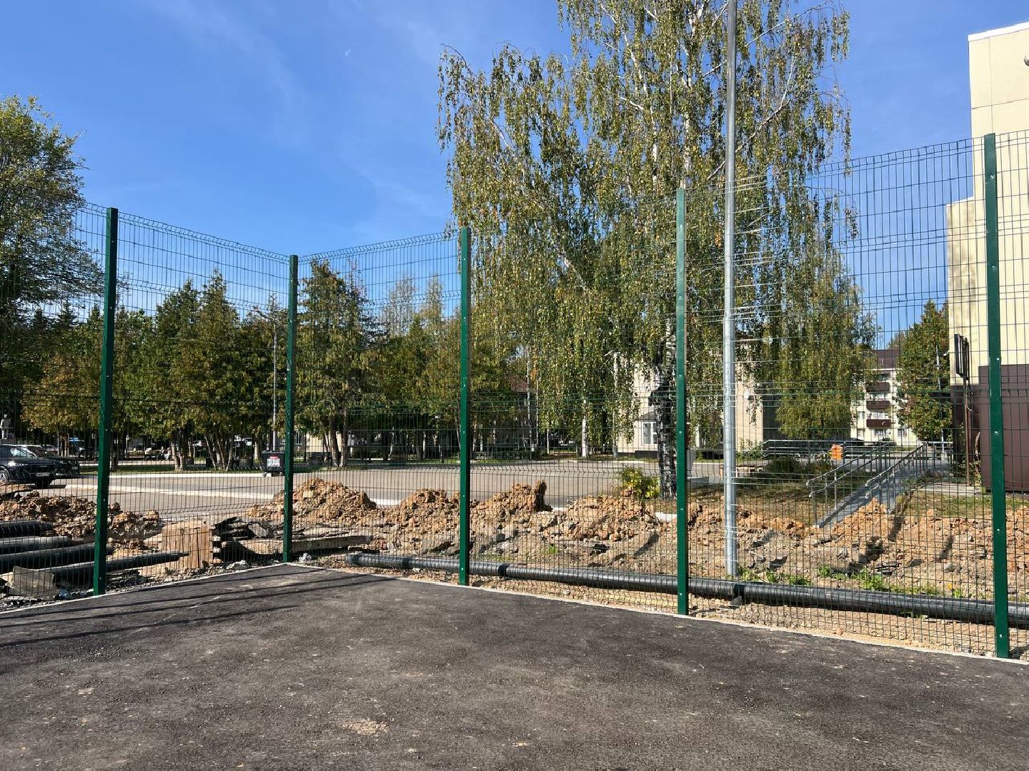 футбол, благоустровйство, дети, спорт,