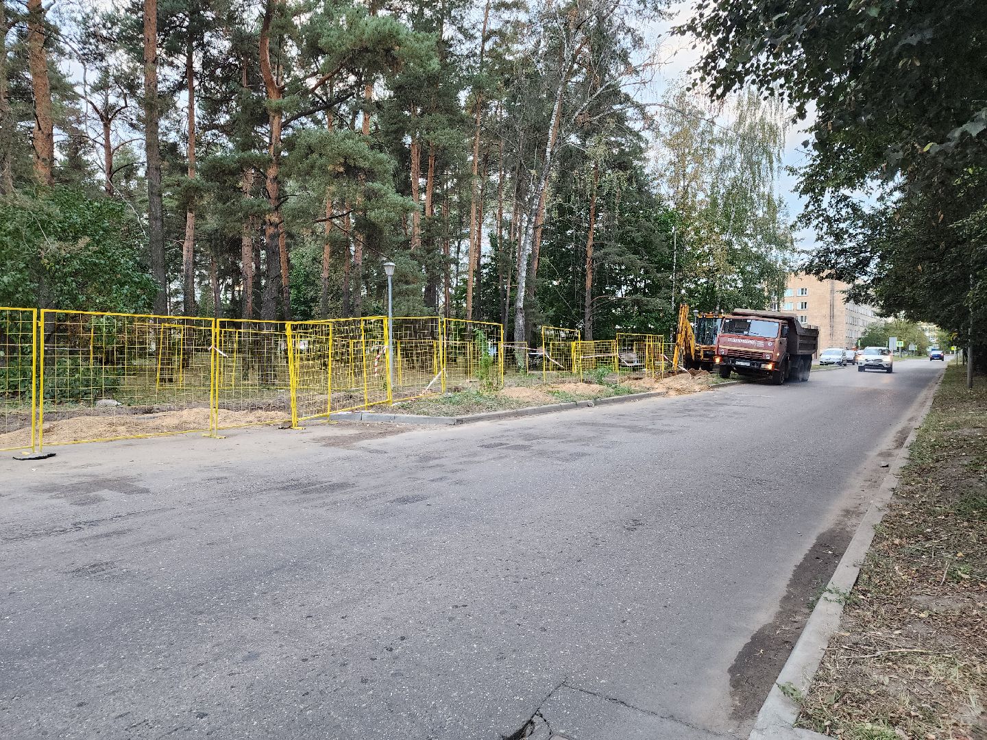 Черноголовка, Теплотрасса, ремонт тепловых сетей,