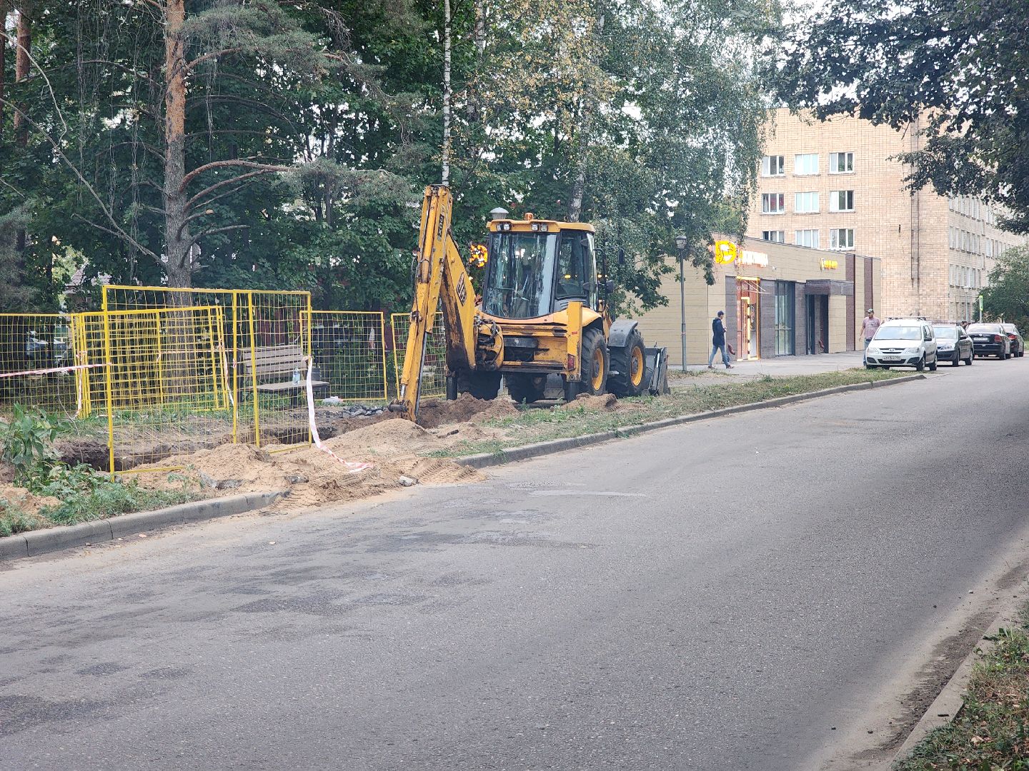 Черноголовка, Теплотрасса, ремонт тепловых сетей,