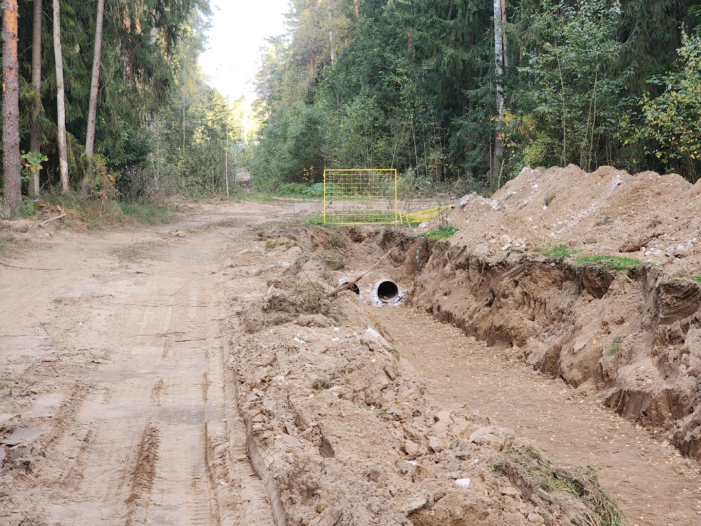 Черноголовка, Теплотрасса, ремонт тепловых сетей,
