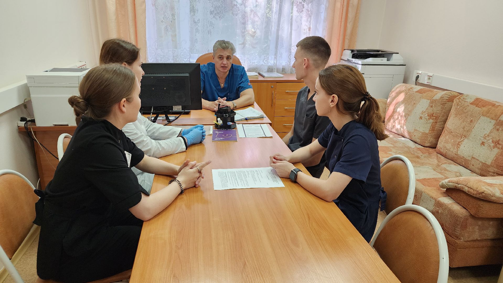 медицинские сестры, стационар протвино, медицина, город протвино,