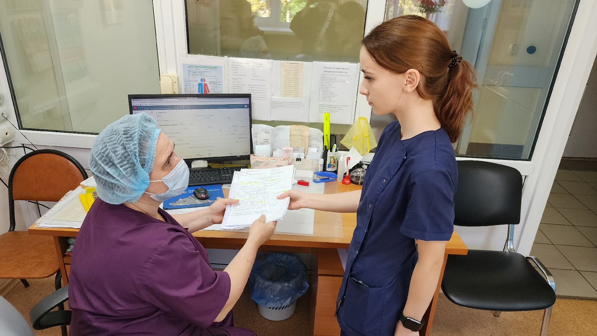 медицинские сестры, стационар протвино, медицина, город протвино,