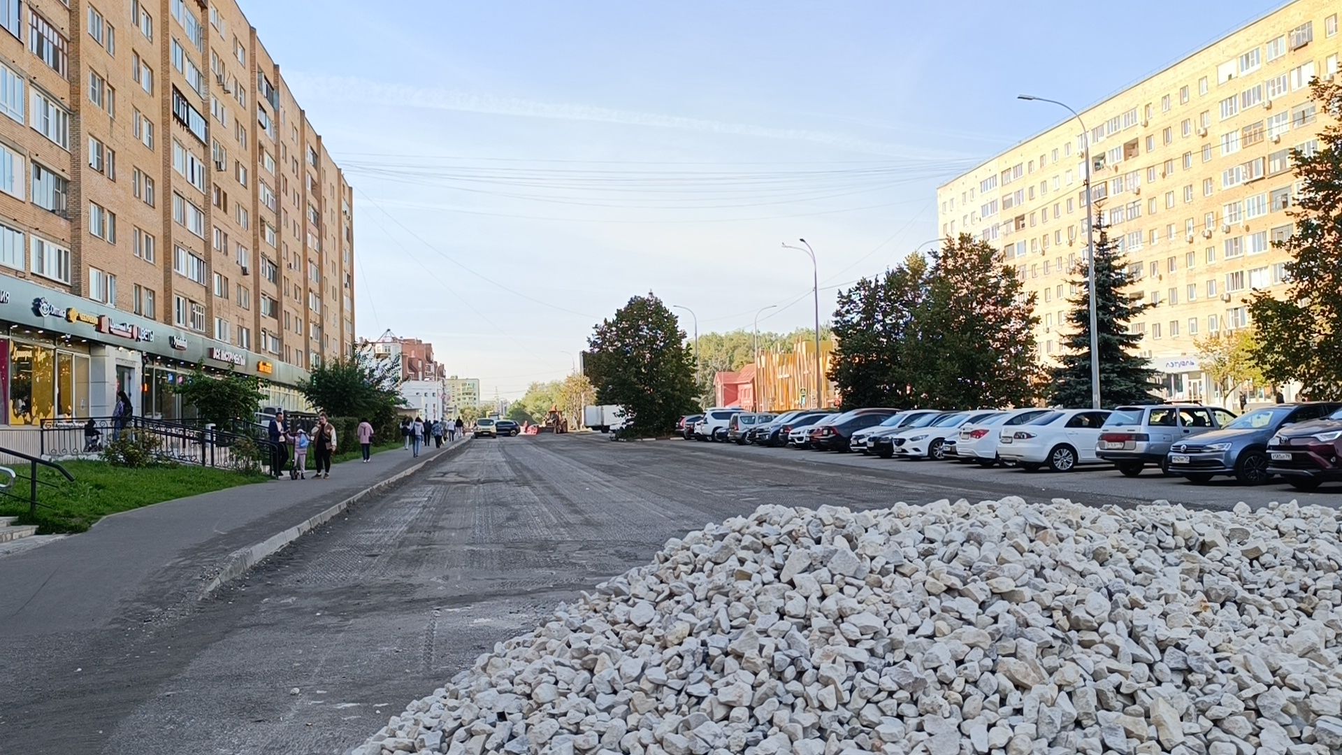 капремонт дороги, лобня, дорога,