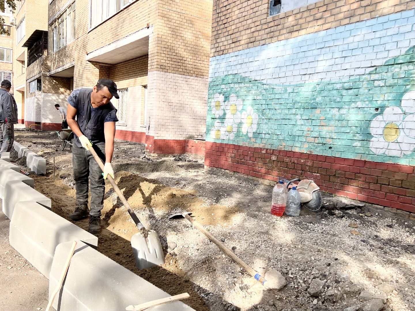 Балашиха, Подмосковье, Благоустройство дворов, дворовая территория, губернаторская площадка,