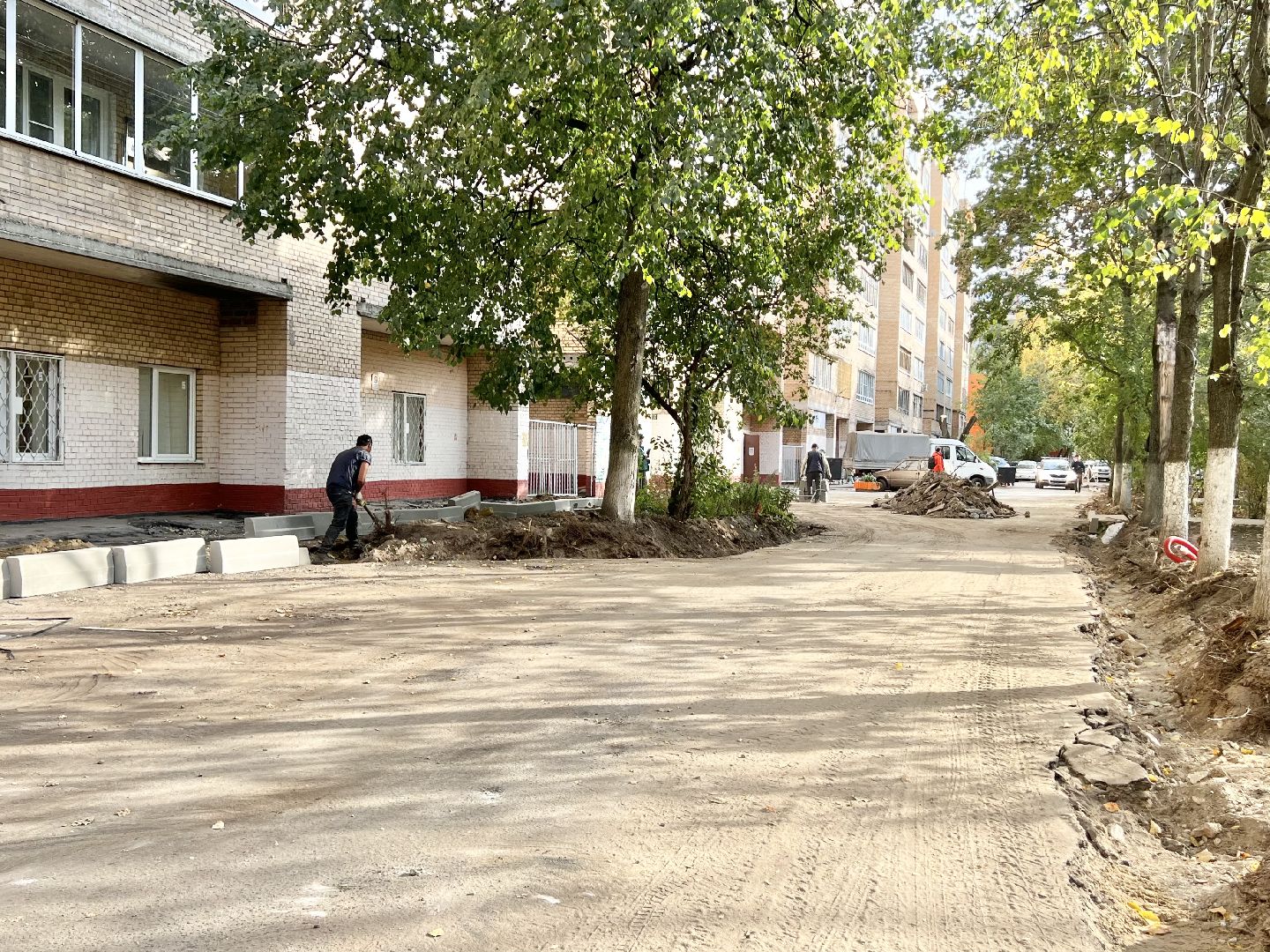 Балашиха, Подмосковье, Благоустройство дворов, дворовая территория, губернаторская площадка,