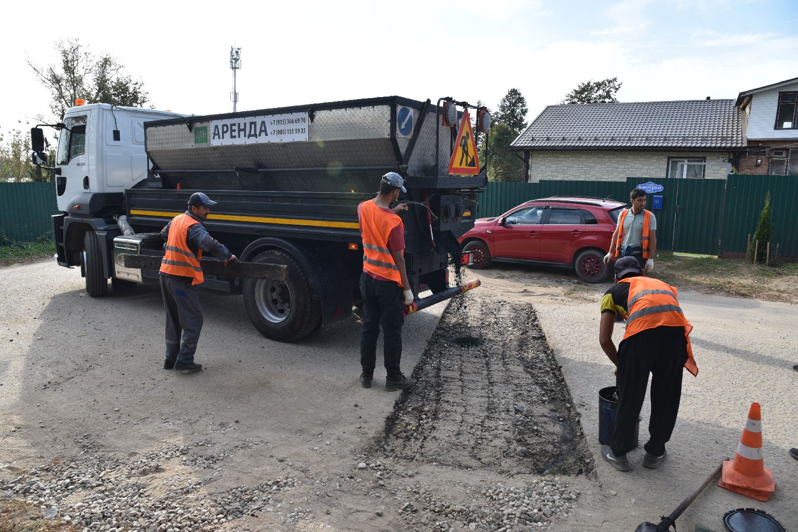 лотошино, ямочный ремонт, дороги, ремонт дорог, ямочный ремонт дорог,