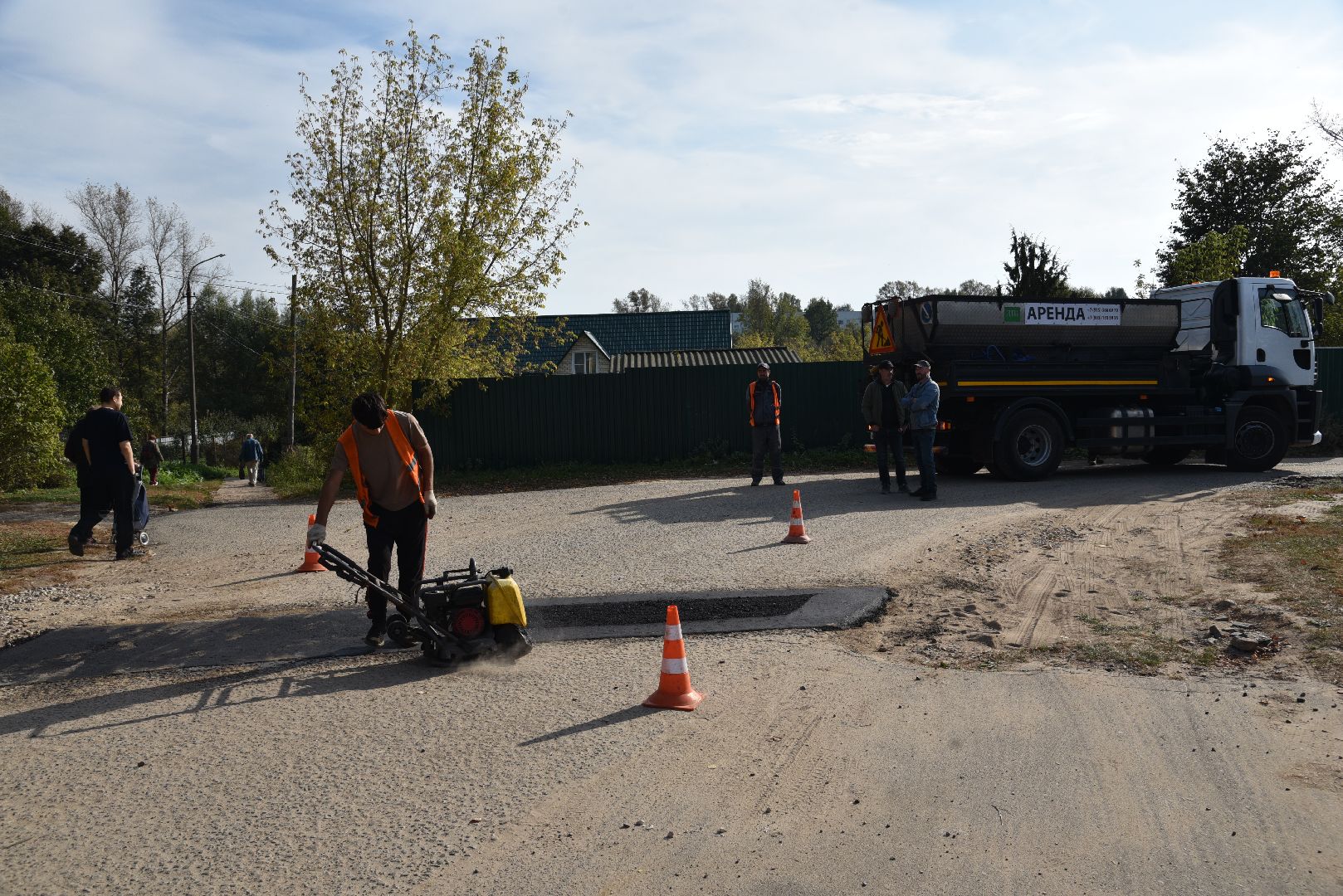 лотошино, ямочный ремонт, дороги, ремонт дорог, ямочный ремонт дорог,