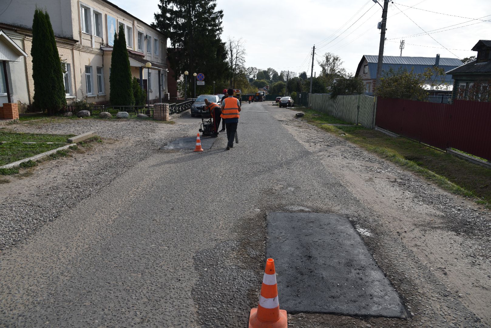 лотошино, ямочный ремонт, дороги, ремонт дорог, ямочный ремонт дорог,