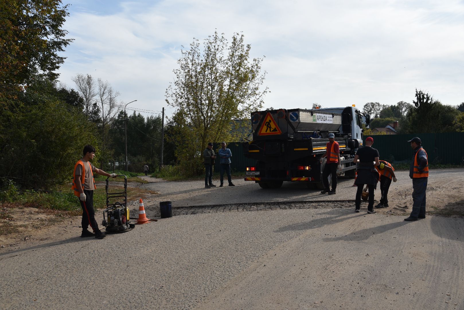 лотошино, ямочный ремонт, дороги, ремонт дорог, ямочный ремонт дорог,