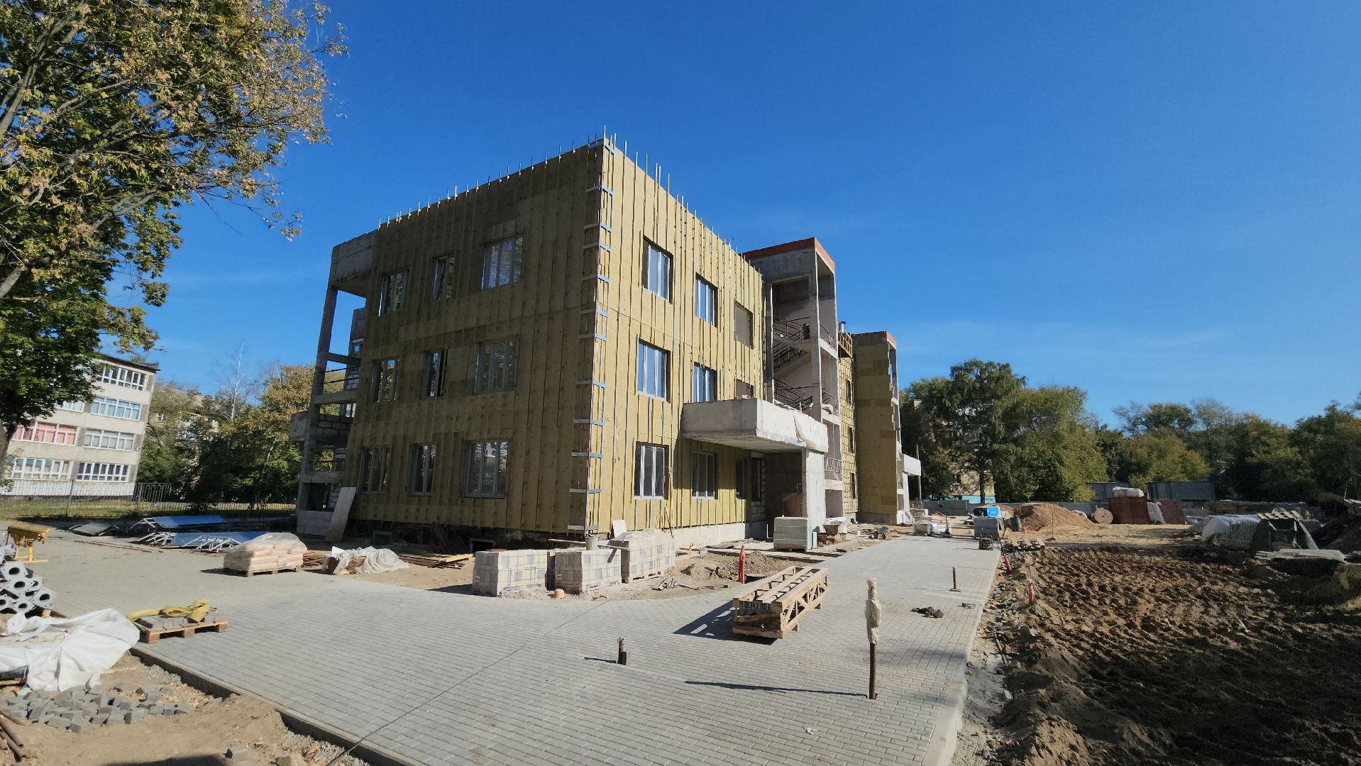 люберцы, строительство детского сада, благоустройство,