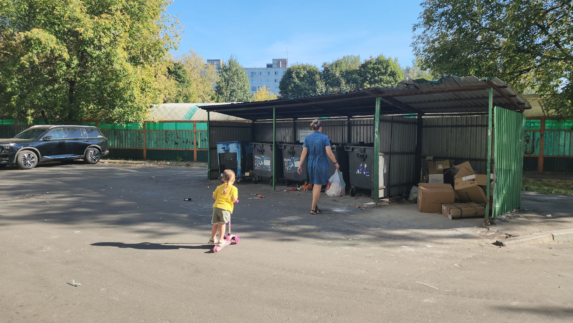 люберцы, контейнерная площадка, жители,