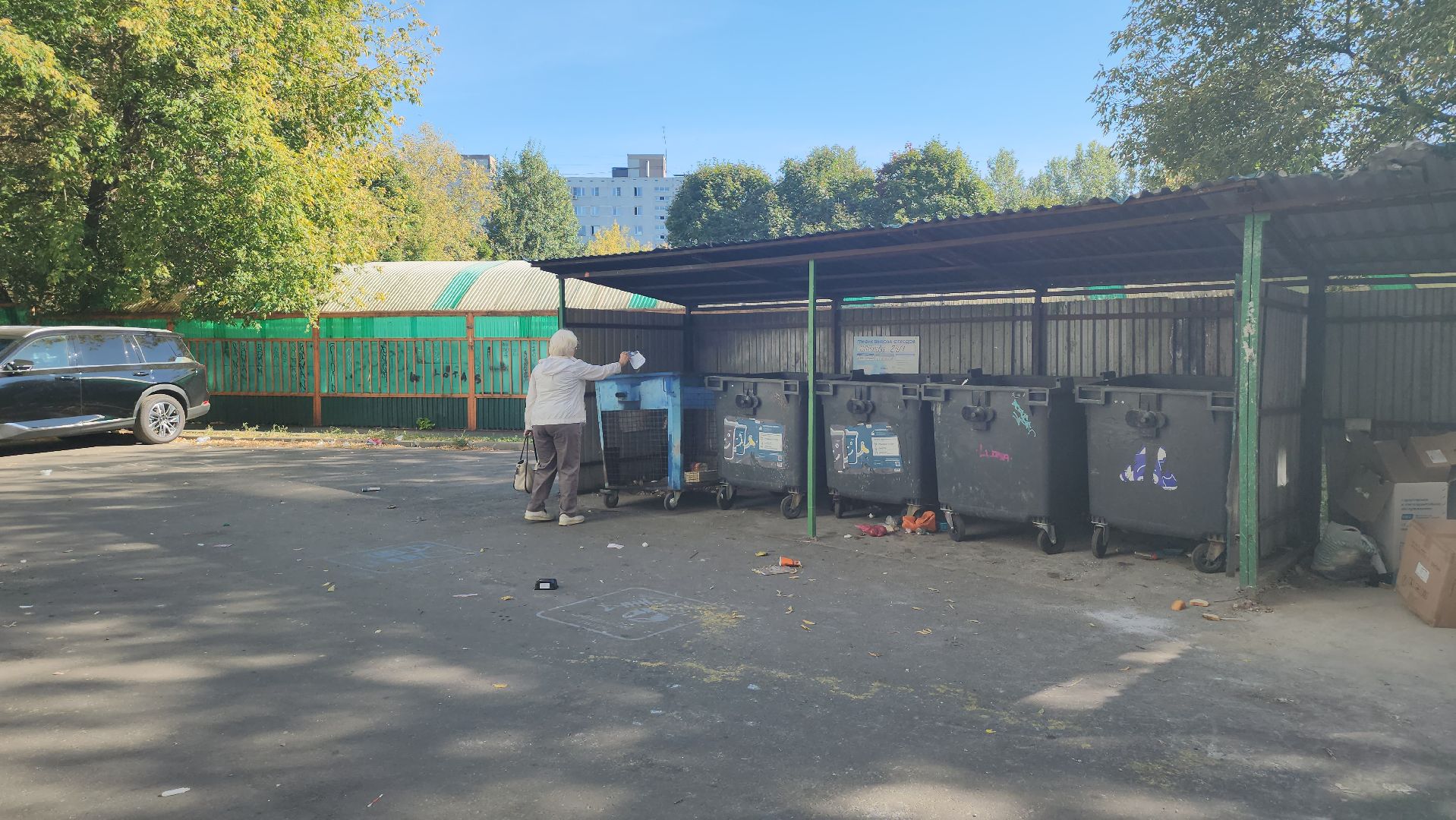 люберцы, контейнерная площадка, жители,