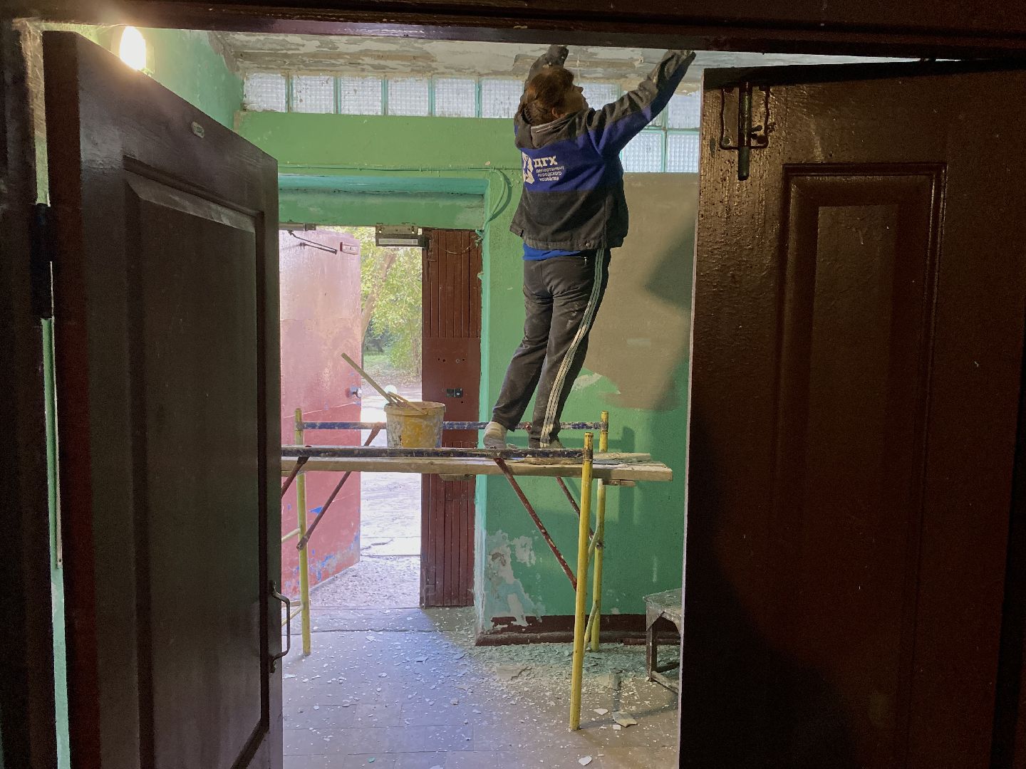 Коломна, дгх, жкх, ремонт подъездов,