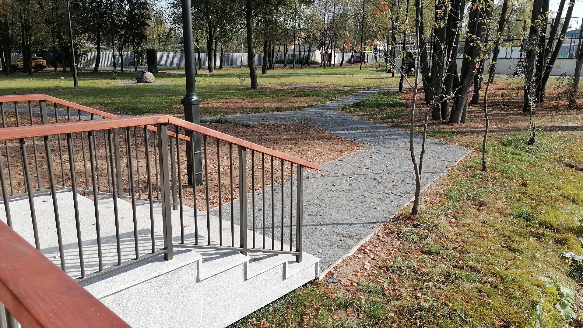 раздевалка, Парк, Парк Киово, Лобня,