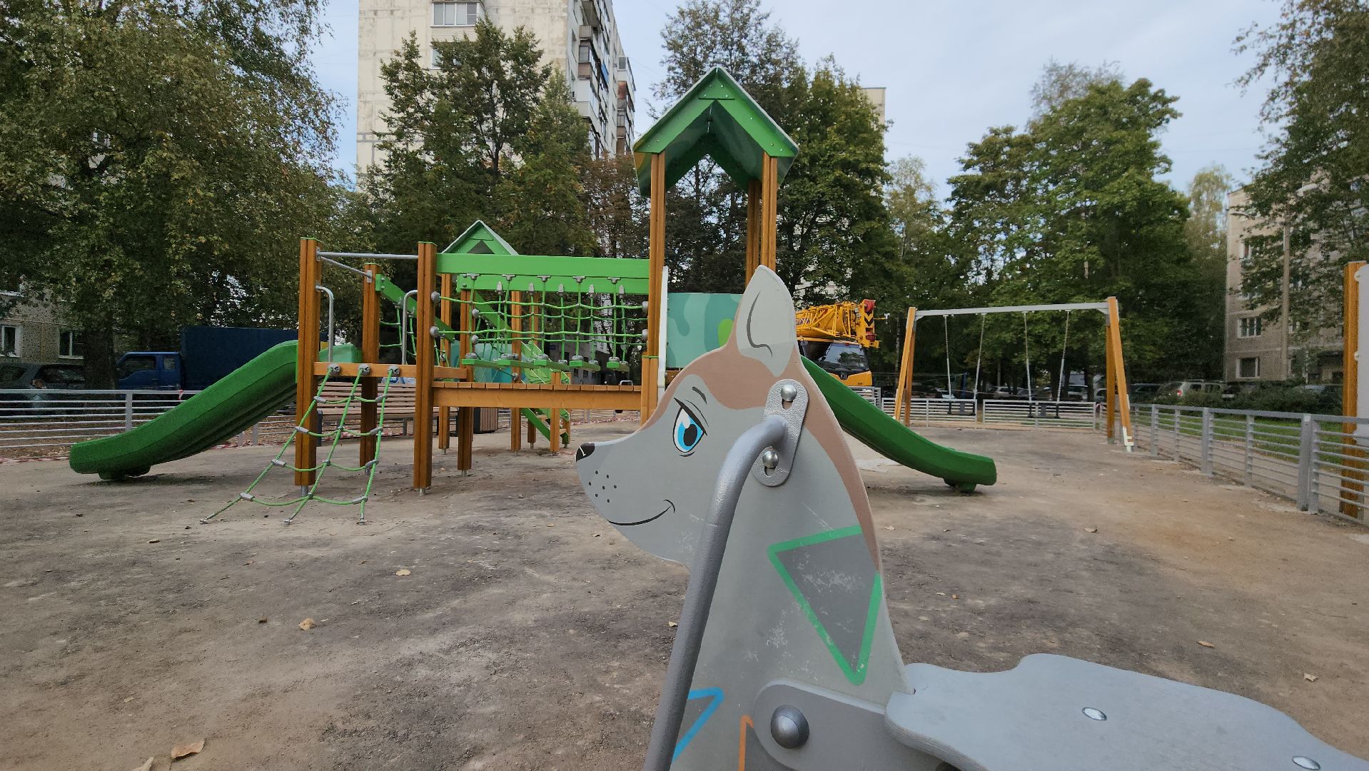 Десткие площадки, Лобня, игровая площадка,