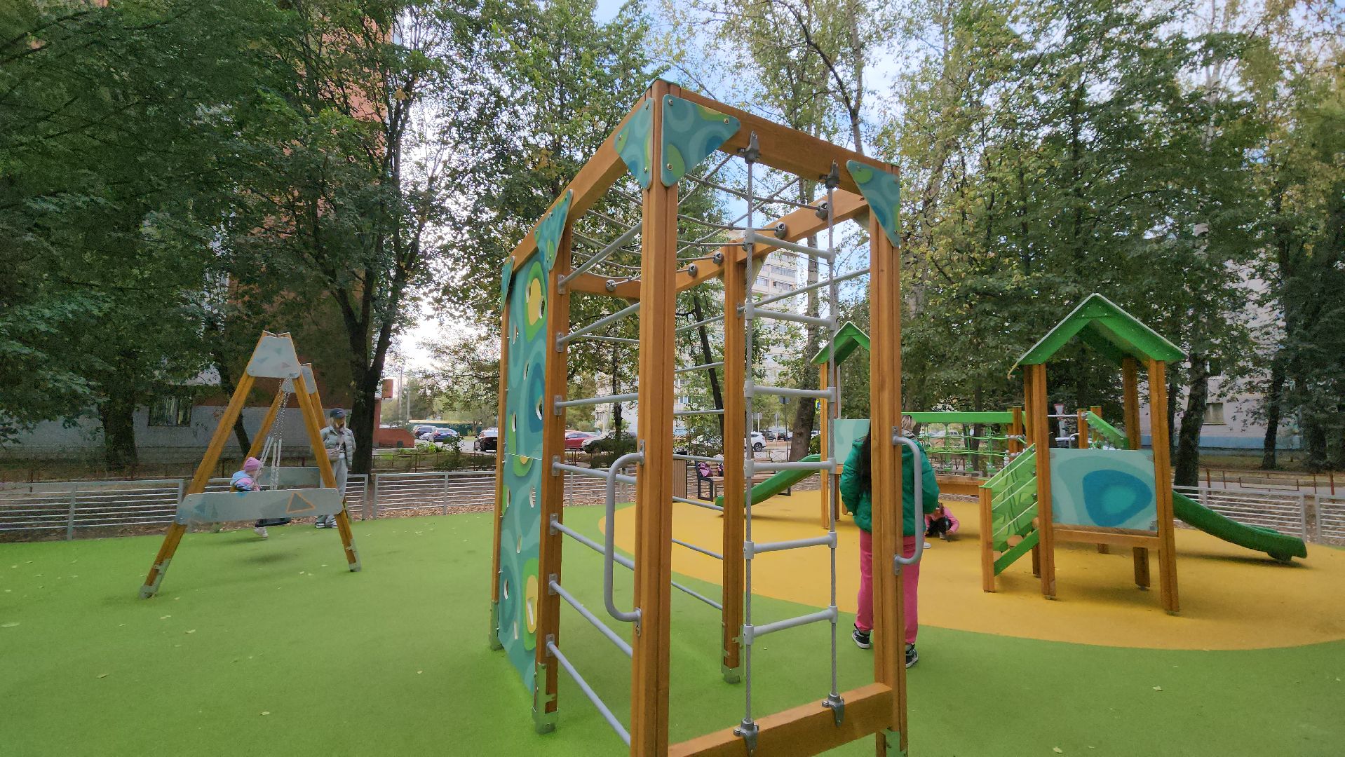 Десткие площадки, Лобня, игровая площадка,