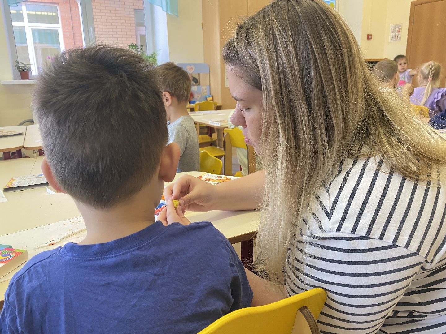 Воспитатель, Детский сад, Дети, Занятие,