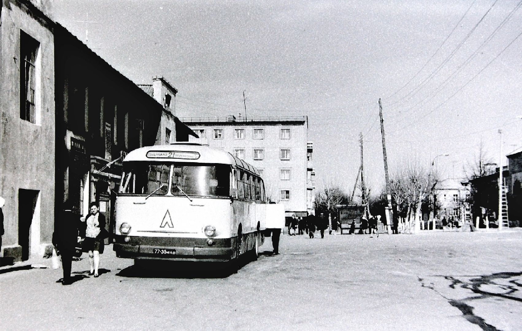 Красноармейск, автоколонна, общественный транспорт, водитель, пассажиры, Минтрансавто
